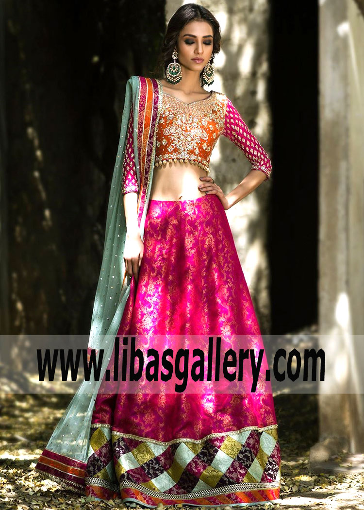 Trendy Eastern Dress with Lehenga for Wedding Events, Zainab Chottani Dress Wedding Lehenga Dress Asian Lehenga Dress Haywar California CA USA Trendy Eastern Dress with Lehenga for Wedding Events, Zainab Chottani Dress Wedding Lehenga Dress Asian Lehenga Dress Haywar California CA USA
