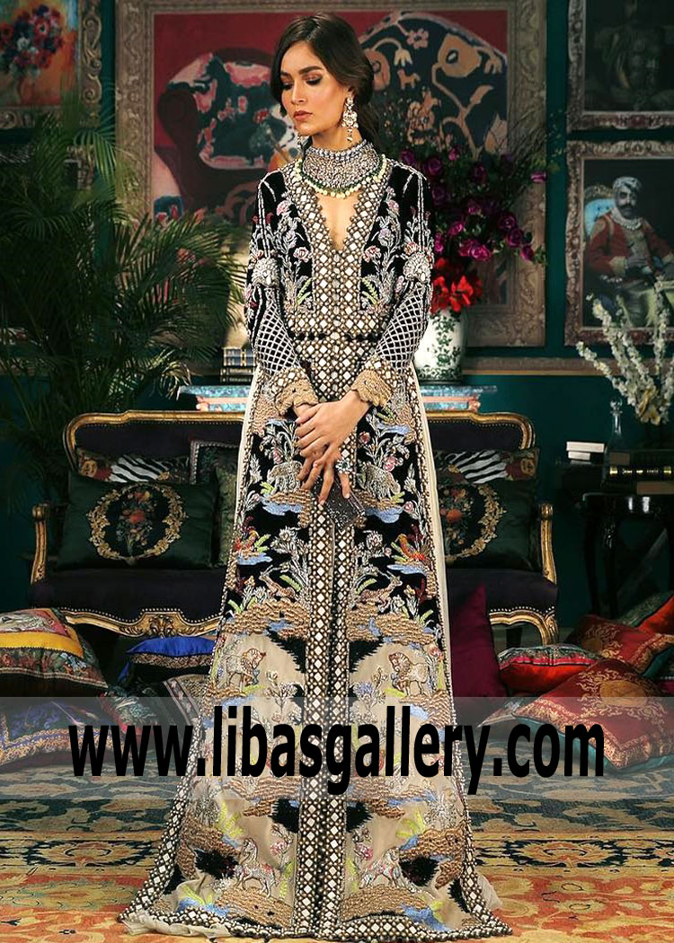 Latest Womens Party Dresses Cambridge London UK Sana Safinaz Special Occasion Dresses Online Shopping