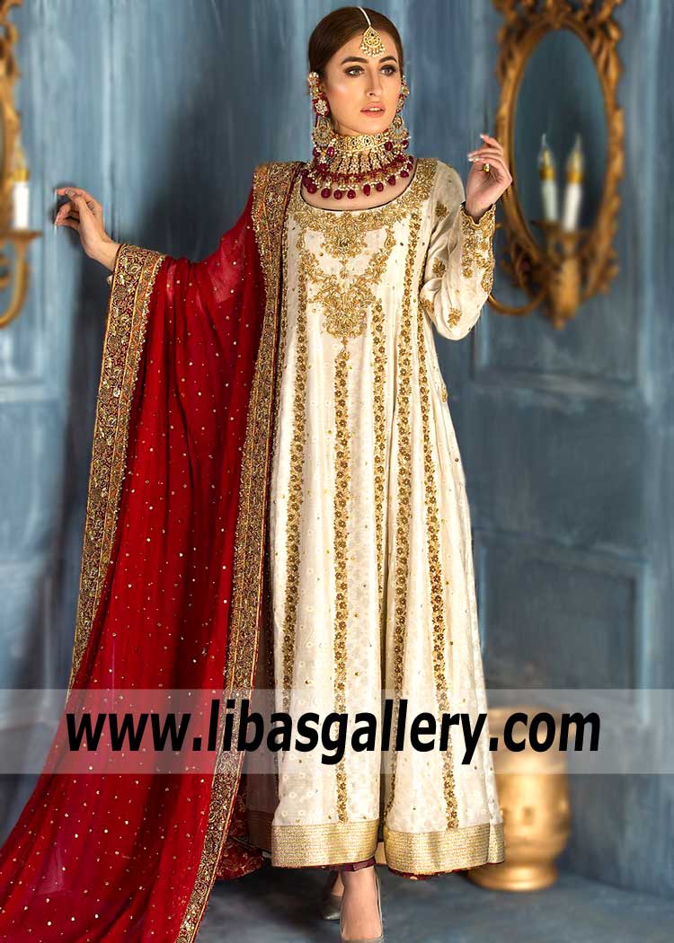 pakistani anarkali gown