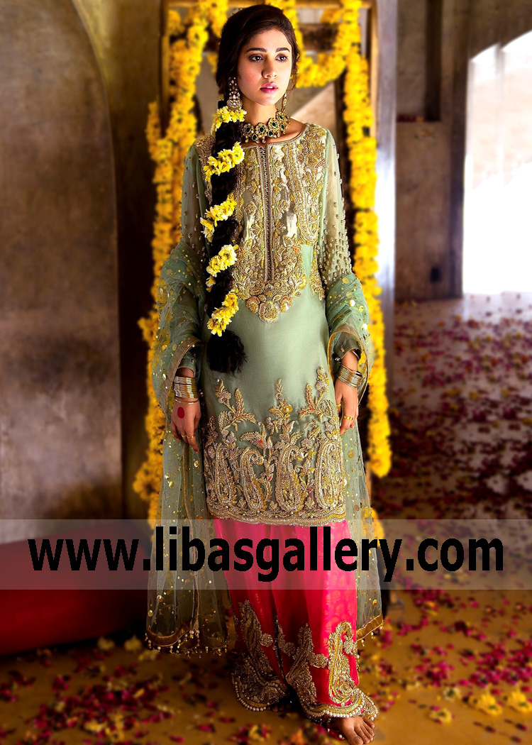 mehndi dresses