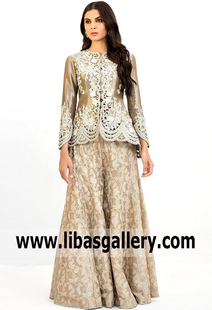 peplum with sharara