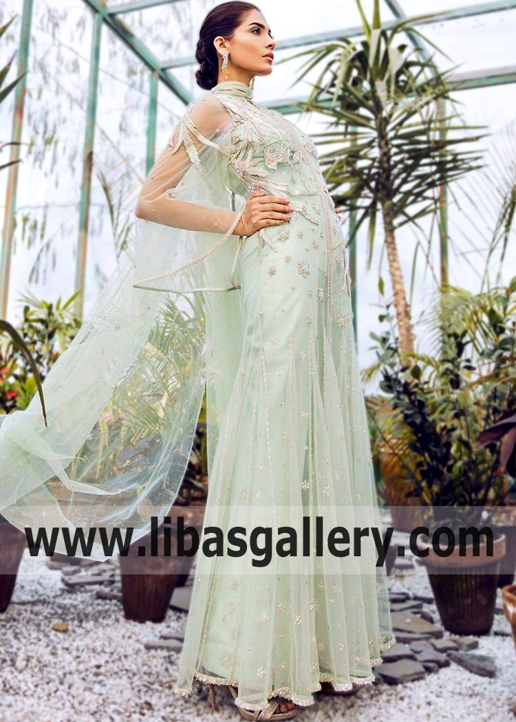 Pakistani Dresses Embellished Net Dress Paramus New Jersey USA Latest Suffuse Party Dresses