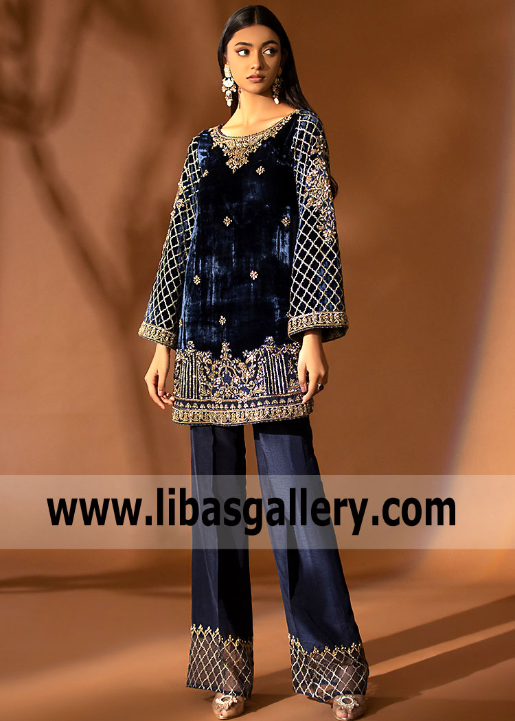 Pakistani Party Wear Vestal New York USA Latest Velvet Party Wear Designs Pakistani Party Wear Vestal New York USA Latest Velvet Party Wear Designs