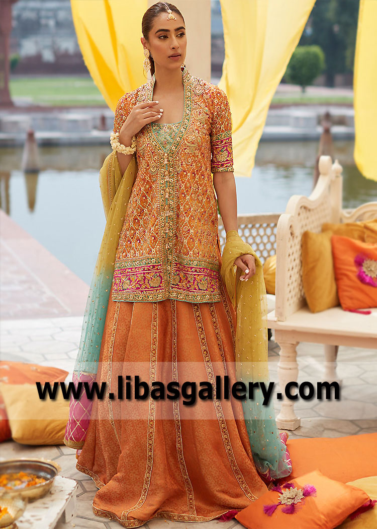 Dhaka Pajama Dresses for Mehndi and Mayun Huntington New York NY USA Special Occasions Dresses