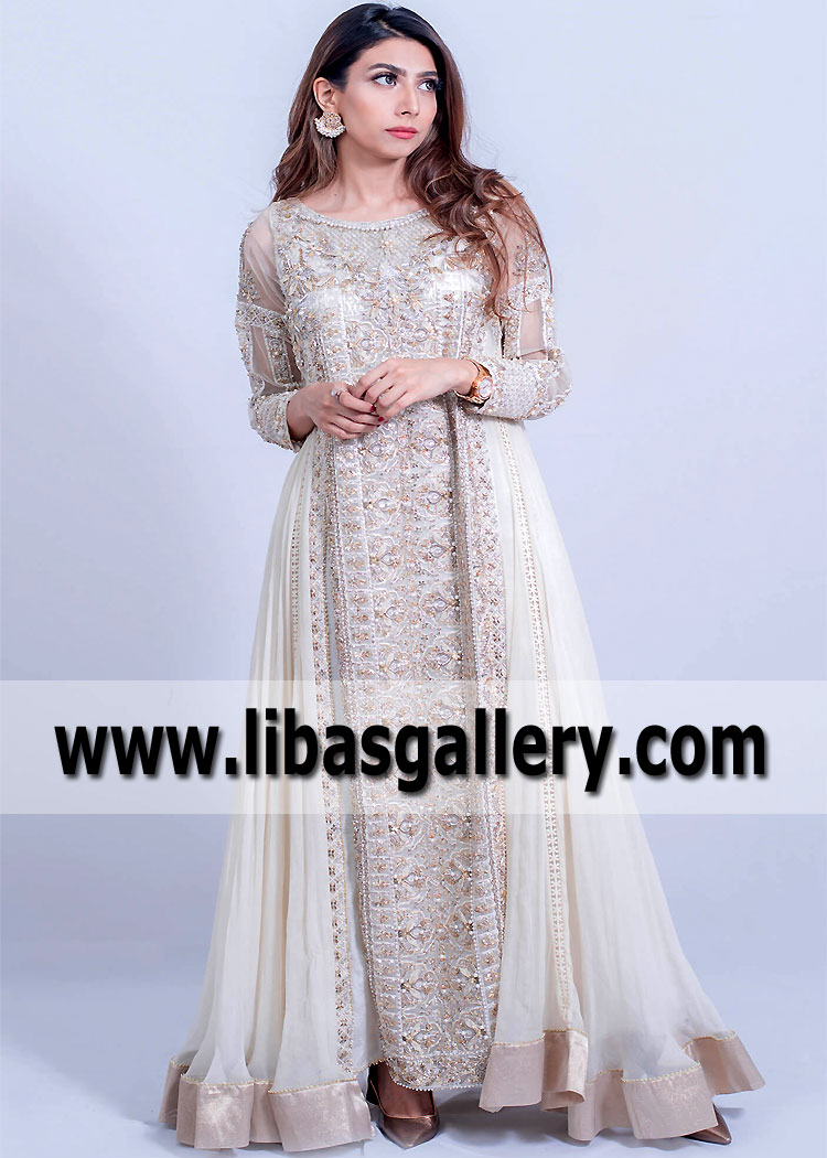 Designer Kalidar Anarkali Suit Houston Texas USA Indian Pakistani Anarkali Dress