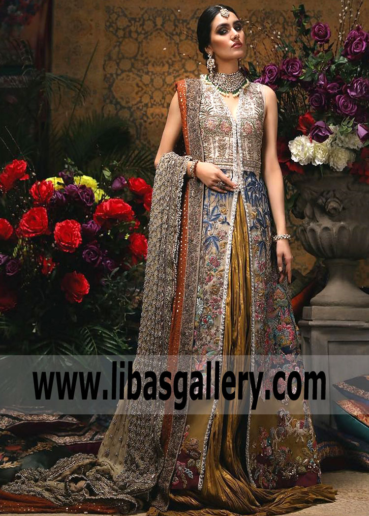 Latest Pakistani Designer Sana Safinaz Long Jacket Style Austin Texas TX US Online Only