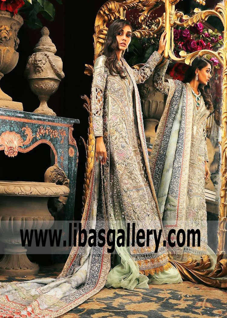 Glorious Wedding Lehenga Sana Safinaz Jersey City New Jersey NJ USA Bridal Lehenga Wedding Dresses