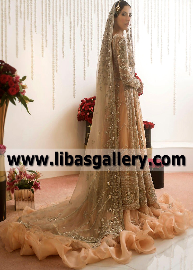 Pakistani Anarkali Bridal Dresses 