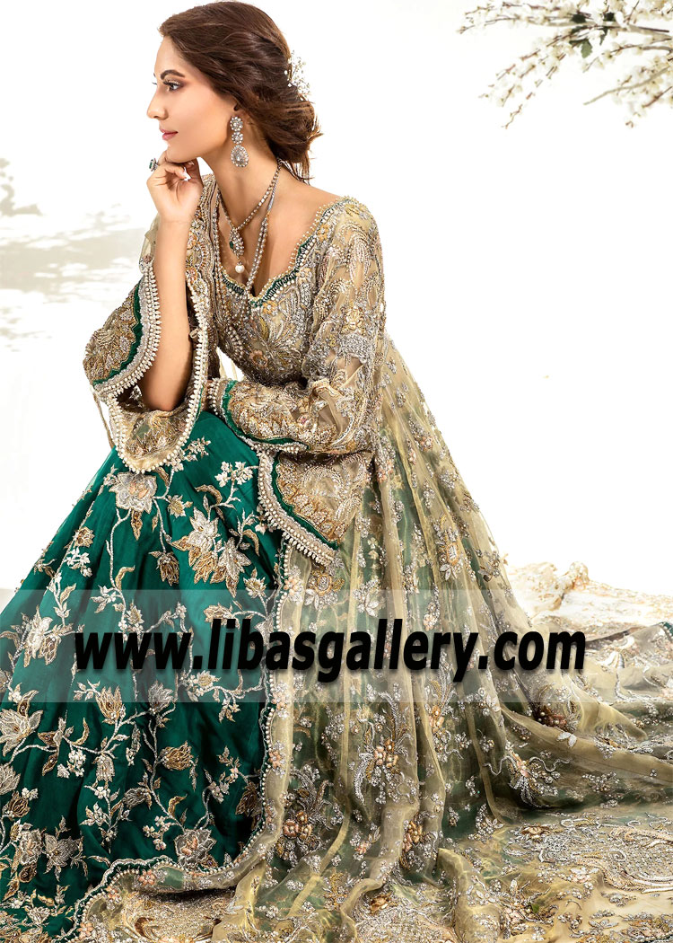 New Bridal Lehenga for Walima Reception Canberra Australia Tena Durrani Bridal Gown Designs