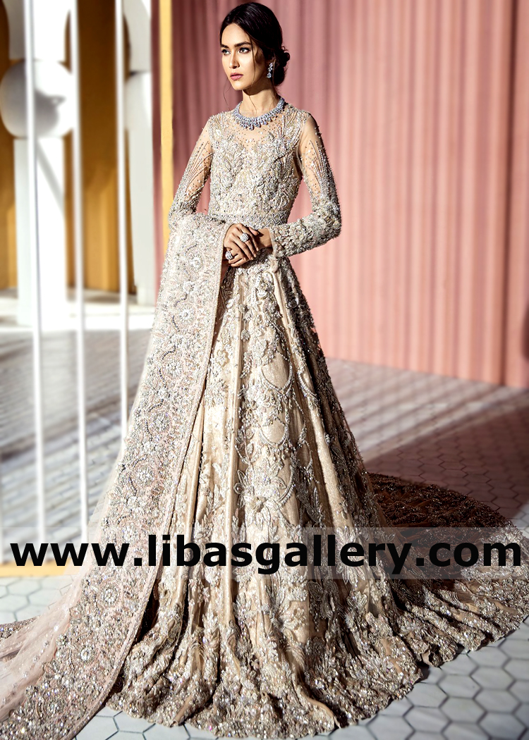 indian anarkali wedding dress