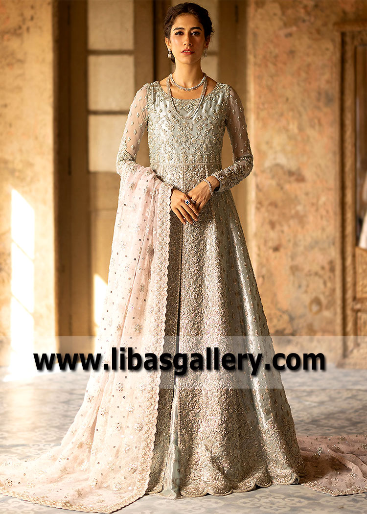 Zainab Chottani Wedding Gown with Price Aberdeen Scotland UK Designer Wedding Maxi Gown