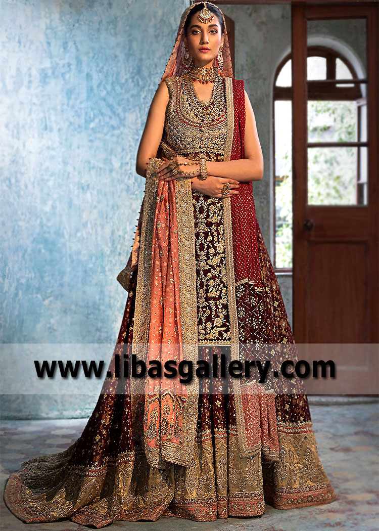 Zainab Chottani Bridal Lehnga Dress Bethesda Washington DC US Wedding Lehenga Dresses