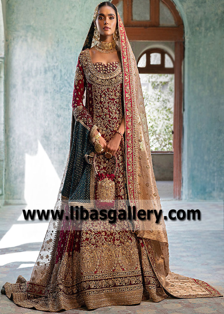 Zainab Chottani Wedding Dresses Bridal Wear Barat Dresses UK USA Canada Australia
