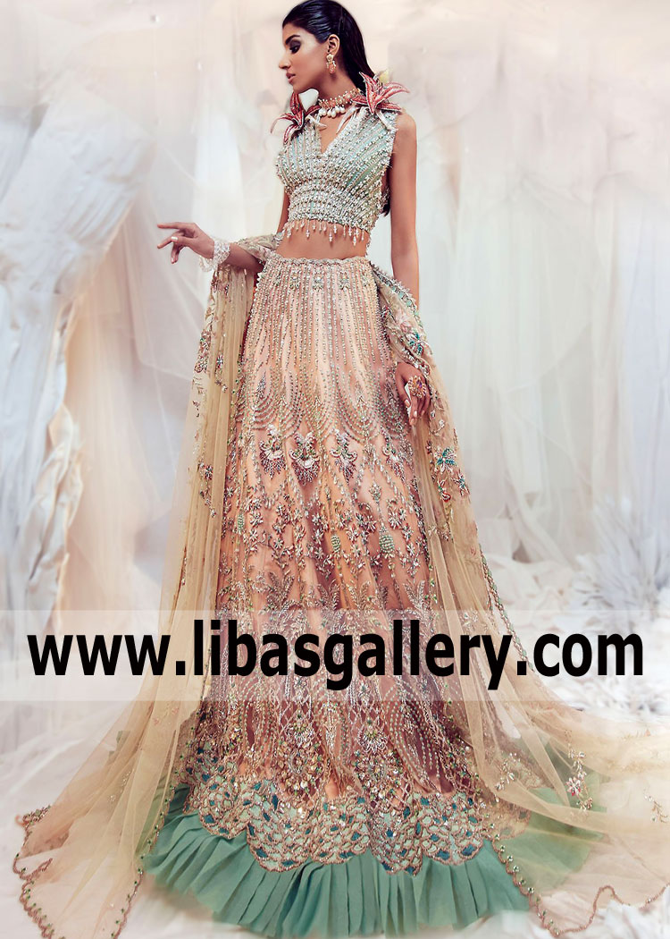 Pakistani Bridal Dresses Jersey City New Jersey NJ USA Newest Designer Zamanay Bridal Dresses With Price