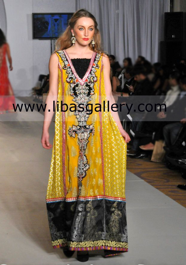 mehandi party dress