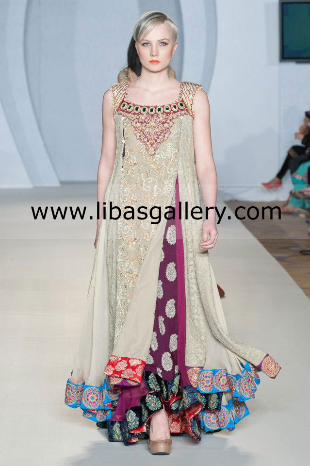 Ayesha Farooq Hashwani`s Evening Wear Gorgeous Outfits For Special Occasions at Pakistan Fashion Week London,UK USA Canada,Australia Online Shop Ayesha Farooq Hashwani`s Evening Wear Gorgeous Outfits For Special Occasions at Pakistan Fashion Week London,UK USA Canada,Australia Online Shop