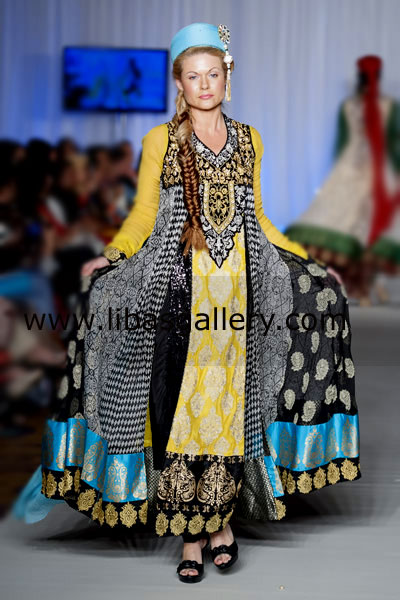 Waseem Noor Collection 2014 at PFW 5 Shop the Latest Ultramarine Anarkali Formal Dress Styles from the best brands Online Boutique, L.A, Artesia, Califorina Fashion Week 2013 London Dresses Online Waseem Noor Collection 2014 at PFW 5 Shop the Latest Ultramarine Anarkali Formal Dress Styles from the best brands Online Boutique, L.A, Artesia, Califorina Fashion Week 2013 London Dresses Online