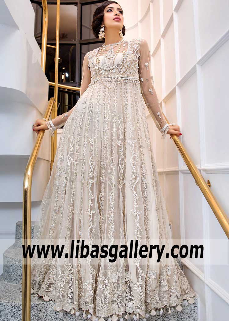 anarkali bridal dress