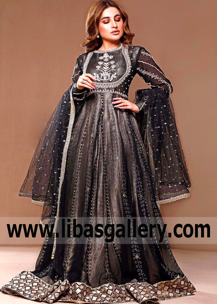 Special Occasion Dresses by Pakistani Fashion Designers Bellerose New York NY US Pakistani Anarkali Suits