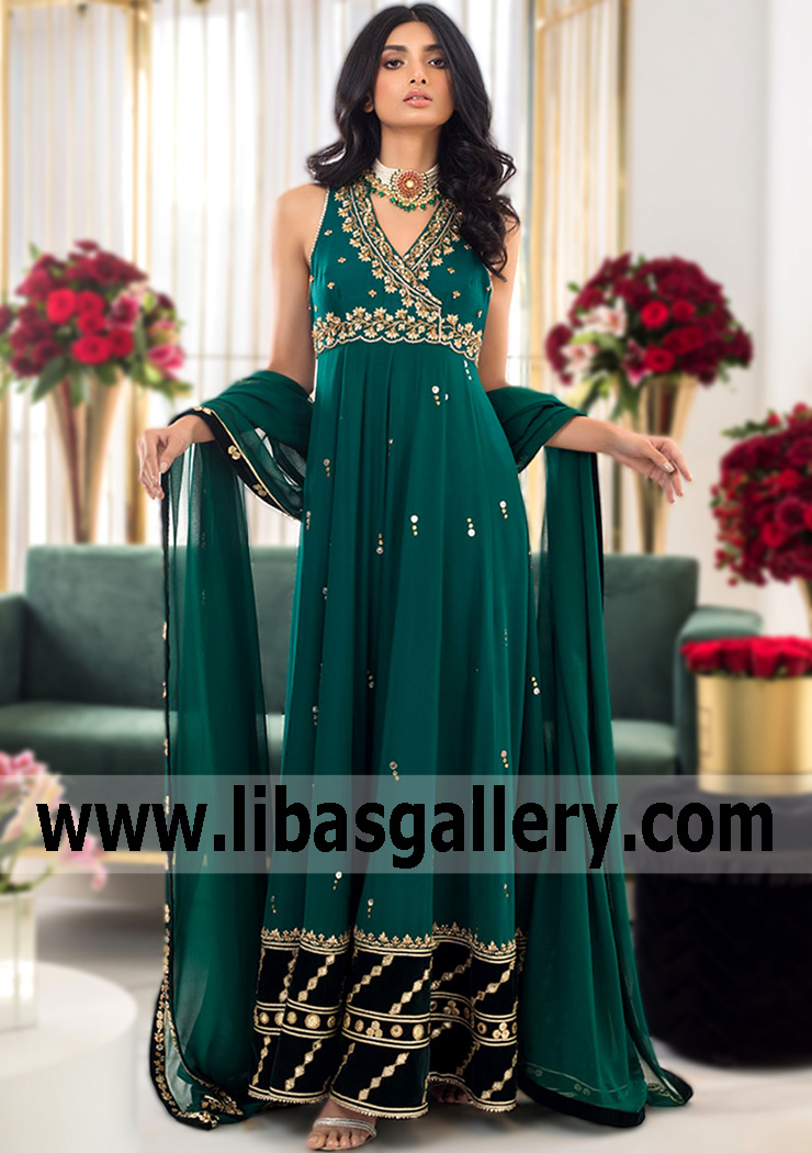 Pakistani Heavy Pishwas Dresses Bullring Birmingham United Kingdom Designer Pishwas and Fashion Boutiques