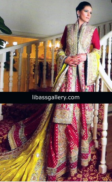 Traditional Pakistani Indian Sharara Gharara Lehnga,Bridal Dresses Wedding Party Dresses,London Bridal Week Traditional Pakistani Indian Sharara Gharara Lehnga,Bridal Dresses Wedding Party Dresses,London Bridal Week