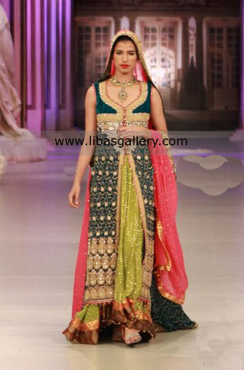 Tabassum Mughal Bridal Wedding Lehnga Sharara Online  London,Tabassum Mughal Bridal Shararas Lehengas Online Shop Manchester, UK
