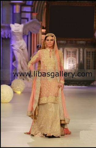 Sana Safinaz Bridal Lehenga Latest Designs 2014 At Pantene Bridal Couture Week 2013-2014 in London Borough of Brent UK Sana Safinaz Bridal Lehenga Latest Designs 2014 At Pantene Bridal Couture Week 2013-2014 in London Borough of Brent UK