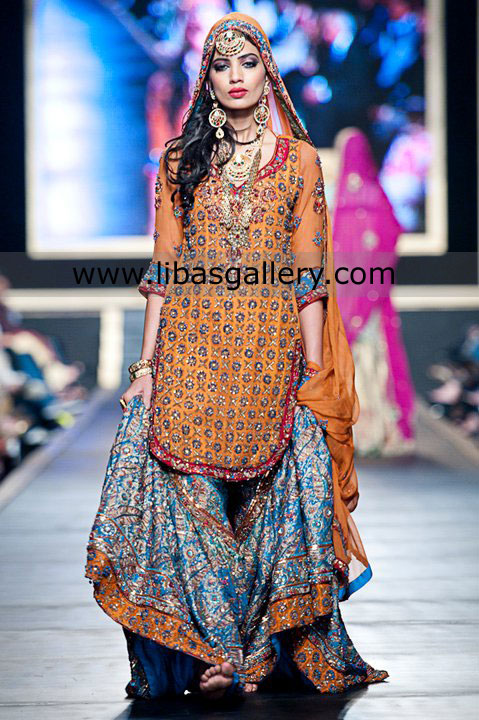 PFDC L`Oreal Paris Bridal Week (PLBW) Latest Bridal Wedding Dress with Flared Lehenga Collection by Fahad hussayn Buy Online UK, USA, Canada, London, Manchester, Birmingham PFDC L`Oreal Paris Bridal Week (PLBW) Latest Bridal Wedding Dress with Flared Lehenga Collection by Fahad hussayn Buy Online UK, USA, Canada, London, Manchester, Birmingham