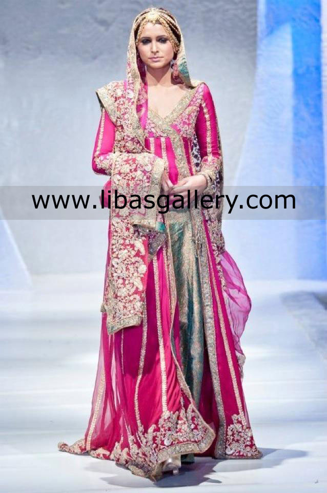 Deepak Perwani Bridal Collection 2013,Deepak Perwani Bridal Couture Week Collection At libasgallery.Com Online Shop 