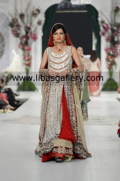 Zainab Sajid Heavy Embellished Bridal Wedding Outfits for Every Occasions At Pakistan Fashion Week London UK Bridal Wear Zainab Sajid Heavy Embellished Bridal Wedding Outfits for Every Occasions At Pakistan Fashion Week London UK Bridal Wear