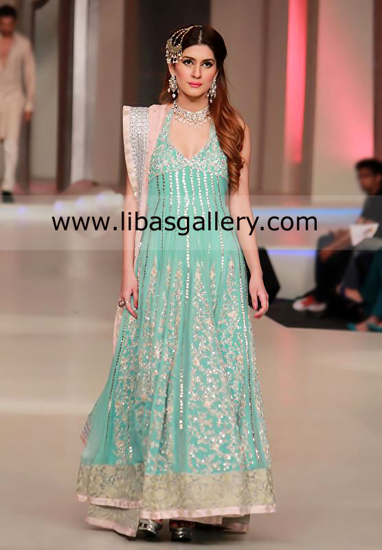 Regal and Elegant  Bridal Formal Party Wear Collection by Designer Zainab Chottani at Bridal Couture Week 2013 Newhaven East Sussex,Driffield Humberside UK 