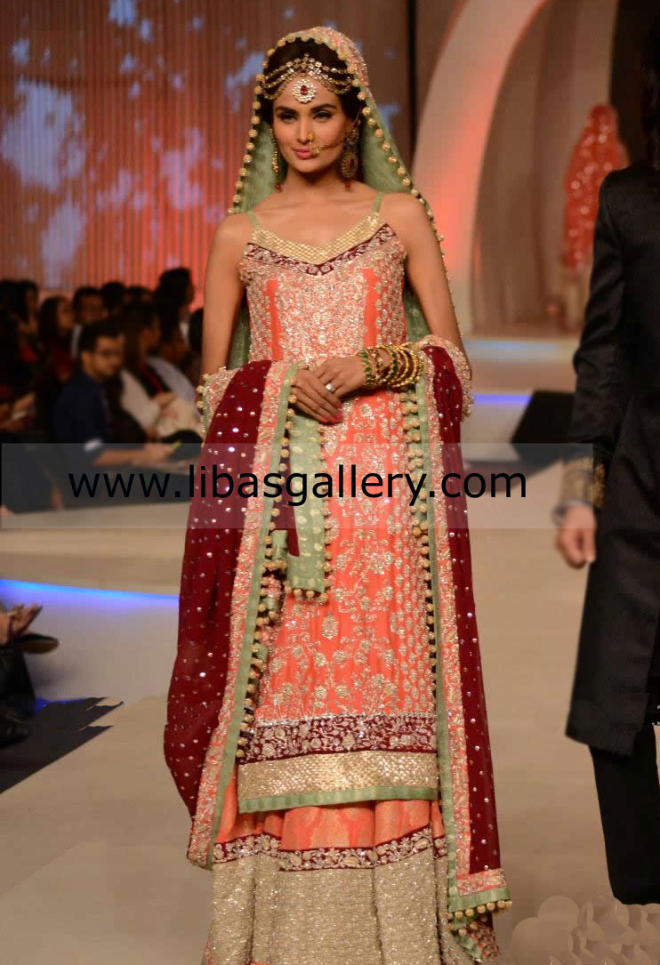 Pantene Bridal Couture Week (PBCW) 2013 Keighley UK, Designer Latest Wedding Lehngas 2013 Bridal Wear Online Shop