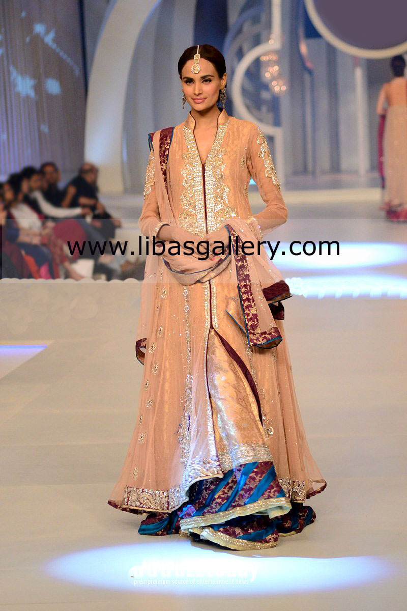 Designer Asifa and Nabeel Collection Bridal Dresses Formal Party Wear Wedding Clothing at Bridal Couture Week 2013 Online Store