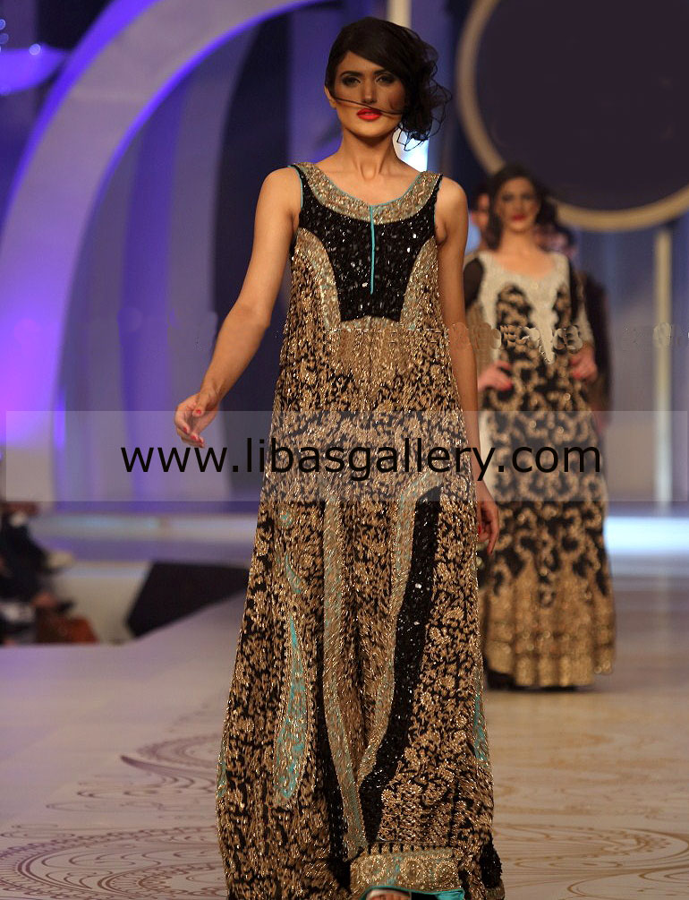 HSY Traditional Bridal Formal Anarkali Dresses,Evening Gowns for Special Occasions Shaadi,Valima,Engagement Dress at Pantene Bridal Couture Week 2013 Online Shop