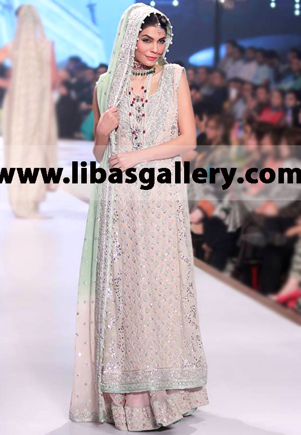 Sana Abbas New Style Bridal Dresses Collection 2014  | At www.libasgallery.com