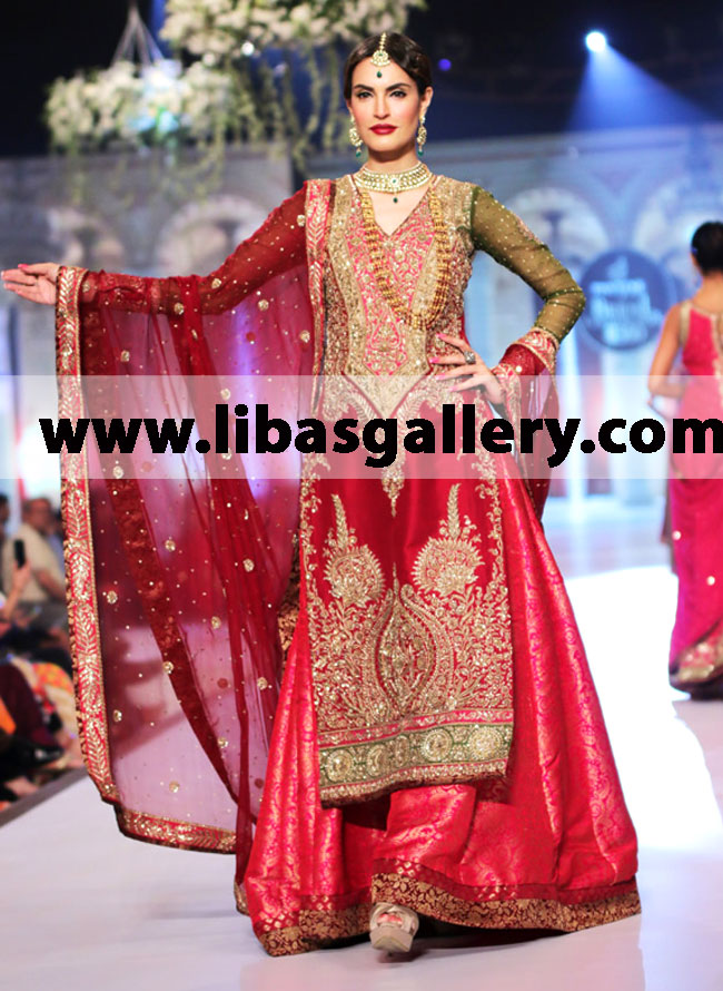 designer Zaheer Abbas Wedding Dresses 2015 Zaheer Abbas Bridal Wear Anarkali Suits Bridal Lehenga Designer Zaheer Abbas Sharara Party Wear Clothes Gharara Oslo Norway