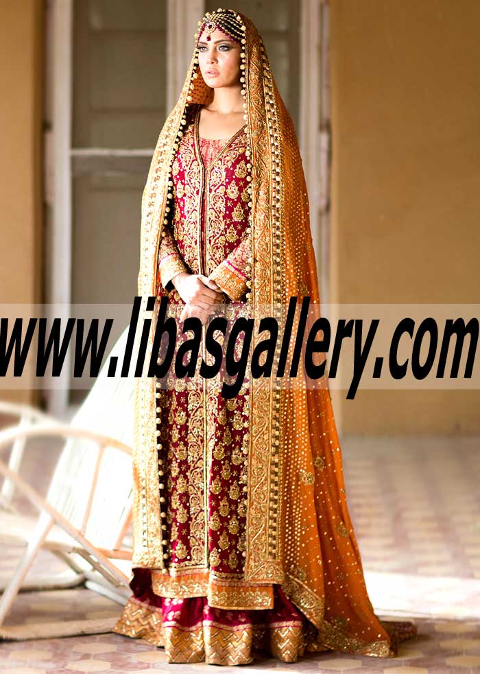 Umsha by Uzma Babar Women Fashion Clothing Asian Designer Bridal Dresses Collection Lehenga Gharara Sharara Anarkali Online Clothing Boutique in UK USA Canada India Australia