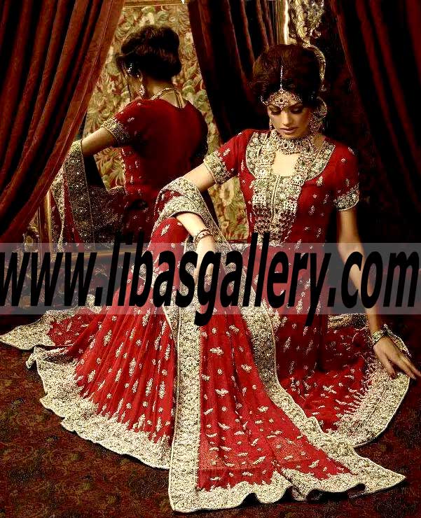 Stylish Gharara Bridal for Gorgeous Brides Designer Gharara Bridal Dresses Oak Tree Road New York NY US