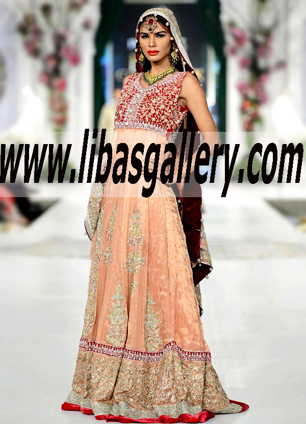 Buy Online Pantene Couture Bridal Week 2014-15 Rani Emaan in Discounted Retail and Wholesale Prices. Pantene Bridal Couture Week 2014-15 Formal Dresses Pakistan Formal Party Dresses Shalwar Kameez UK USA Canada