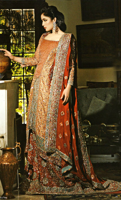Lajwanti Latest Bridal Wear 2012,Lengha lengha choli,lenghas, Bridal Lenghas, Wedding Lenghas Bridal Wear