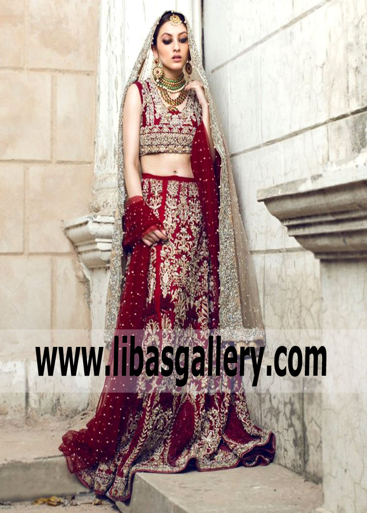 maroon traditional dresses