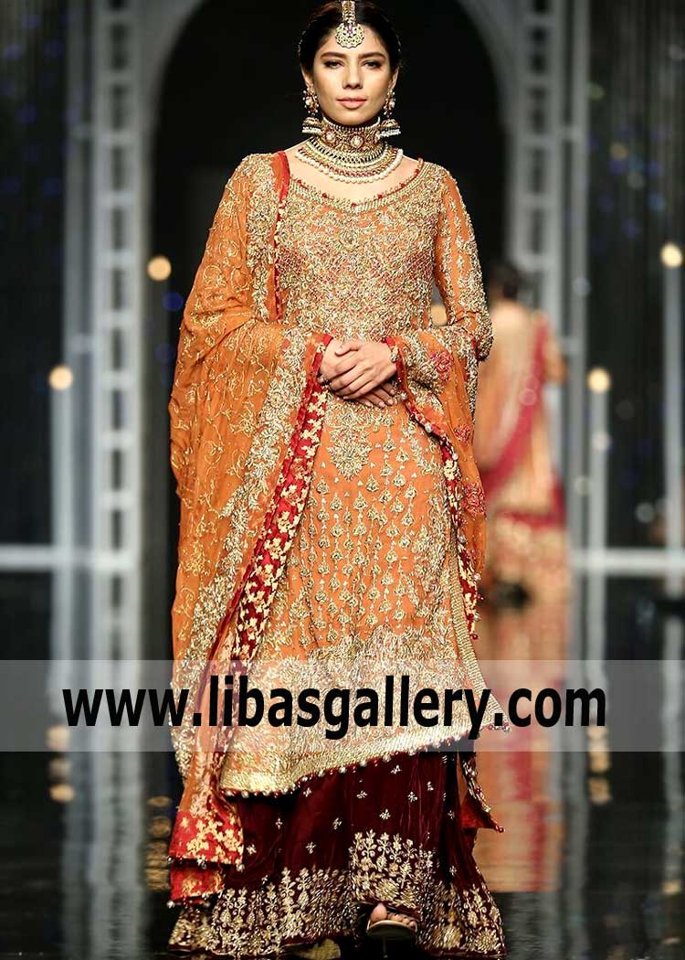 Best Winter Wedding Dresses & Velvet Gharara Trends for 2020 ...