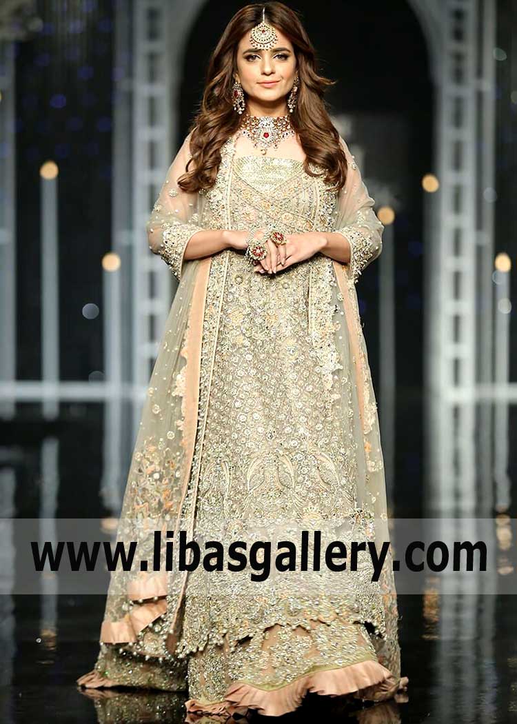 WORLD PREMIERE: 2020 Latest Bridal Wear Lehenga -- Mean Pakistani ...