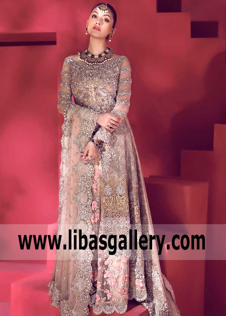 Zainab Chottani Bridal Lehenga Designs | Bridal Anarkali for Walima Reception Bridal Store - Orange County, California