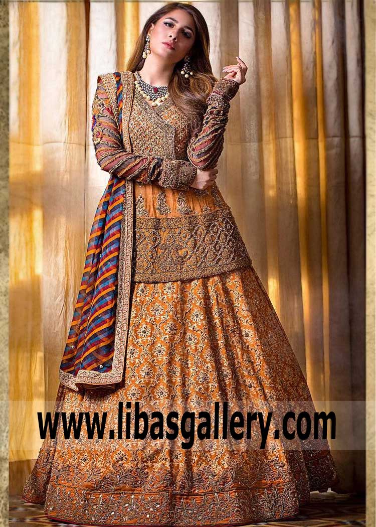 angrakha bridal dress