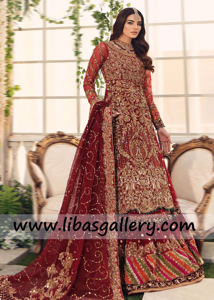 long dress lehenga