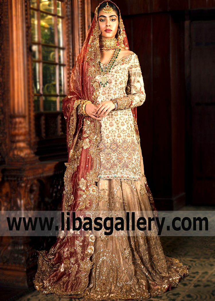 Glorious Lehenga Bridal Dresses Toronto Canada Ammara Khan A Royal Duet Collection