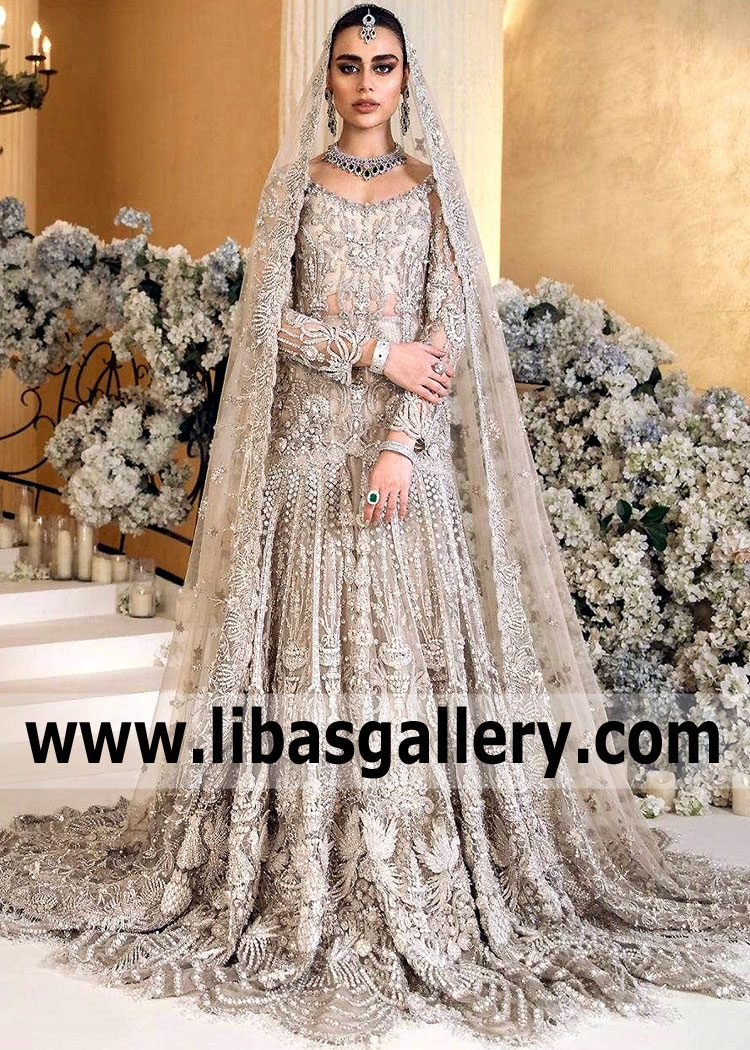 indian fishtail wedding dresses