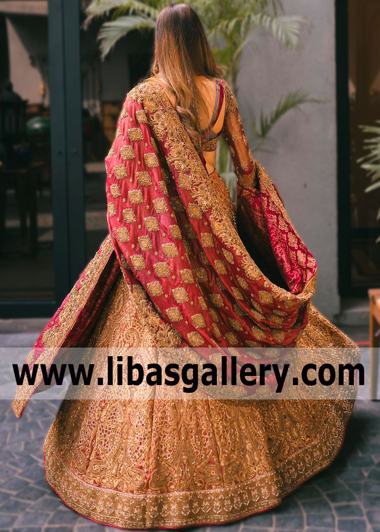 Hsy Bridal Lehenga Uk Usa Canada Australia Buy Hassan Sheheryar Yasin Designer Indian Lehenga 