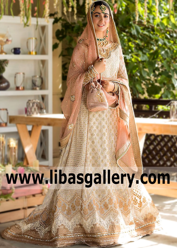 bridal dress for nikkah